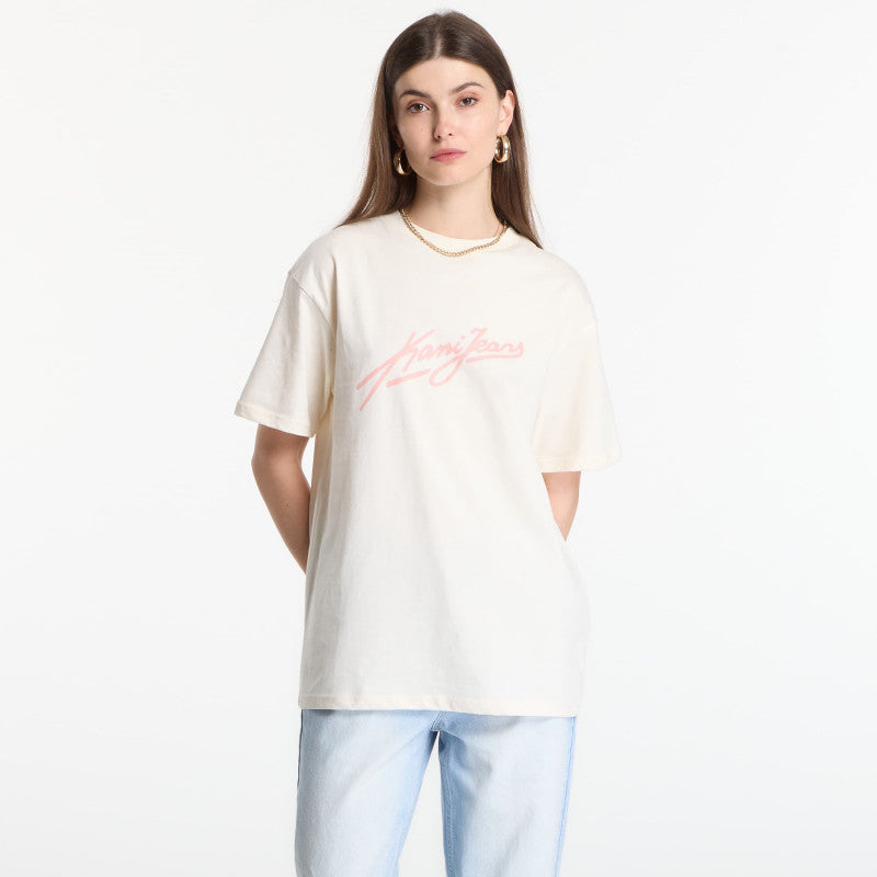 Karl Kani Kani Jeans Oversized T-Shirt White