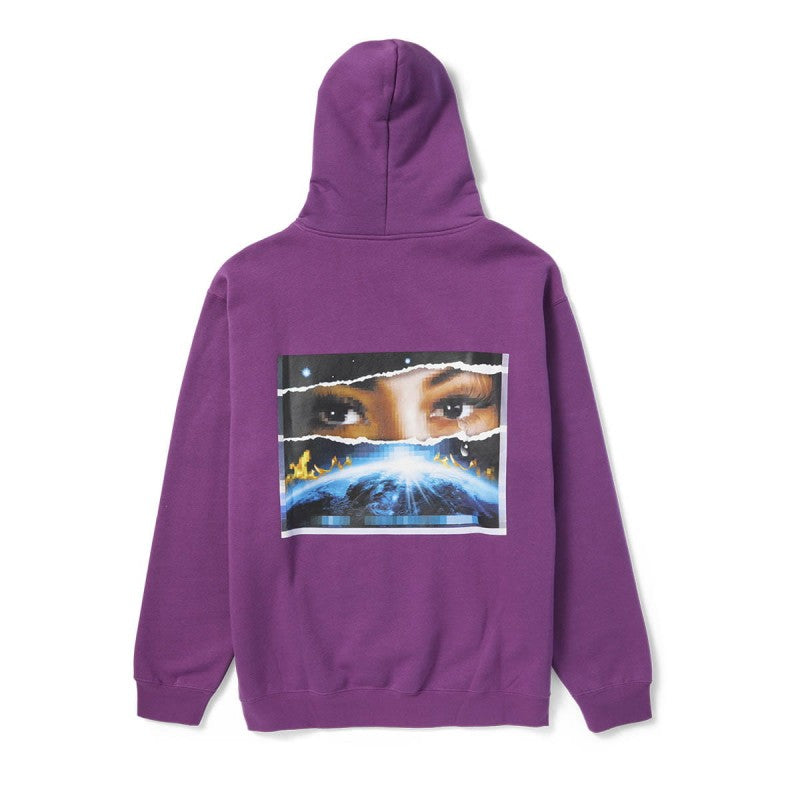 HUF Digital Domain Hoodie Grape