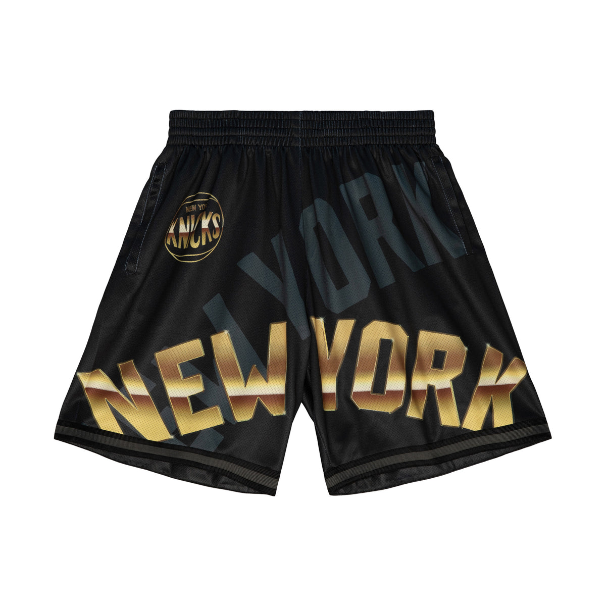 Mitchell & Ness NBA Big Face 4.0 Fashion ShortNew York Knicks Black