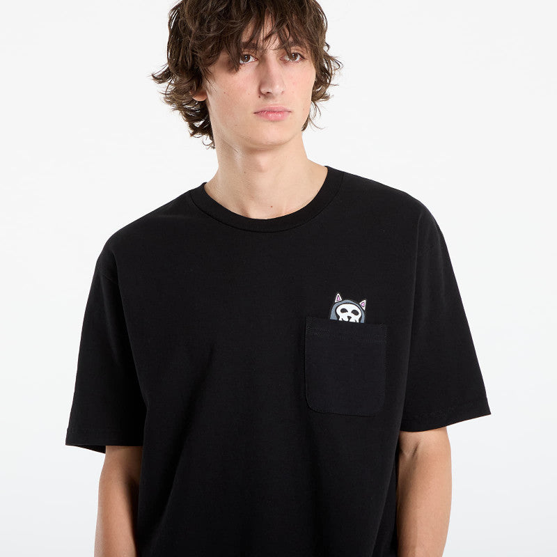 RIPNDIP Trick Or Treat Pocket Tee Black