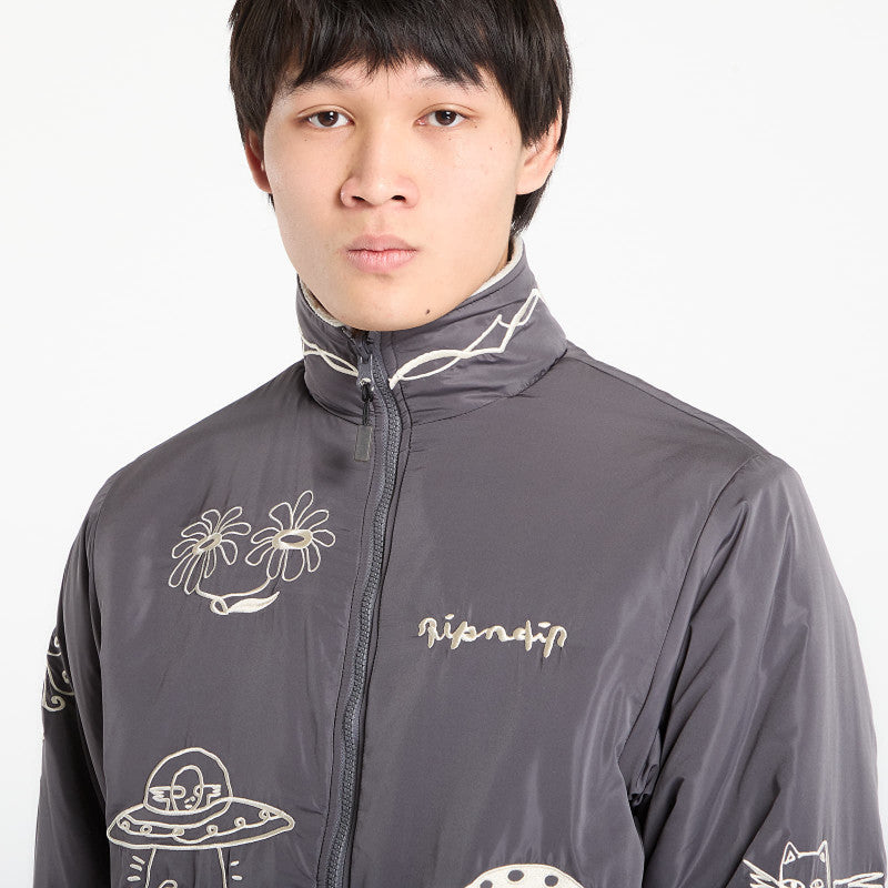 RIPNDIP Blonded Reversible Jacket Black