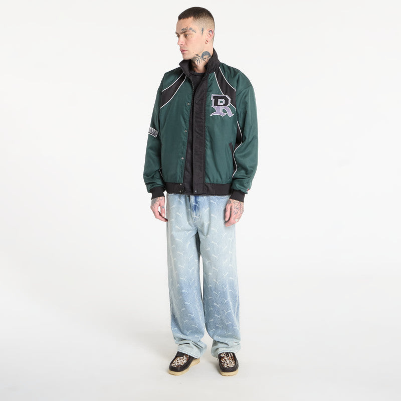 RIPNDIP Ripndip Athletics Race Jacket Sand/ Charcoal