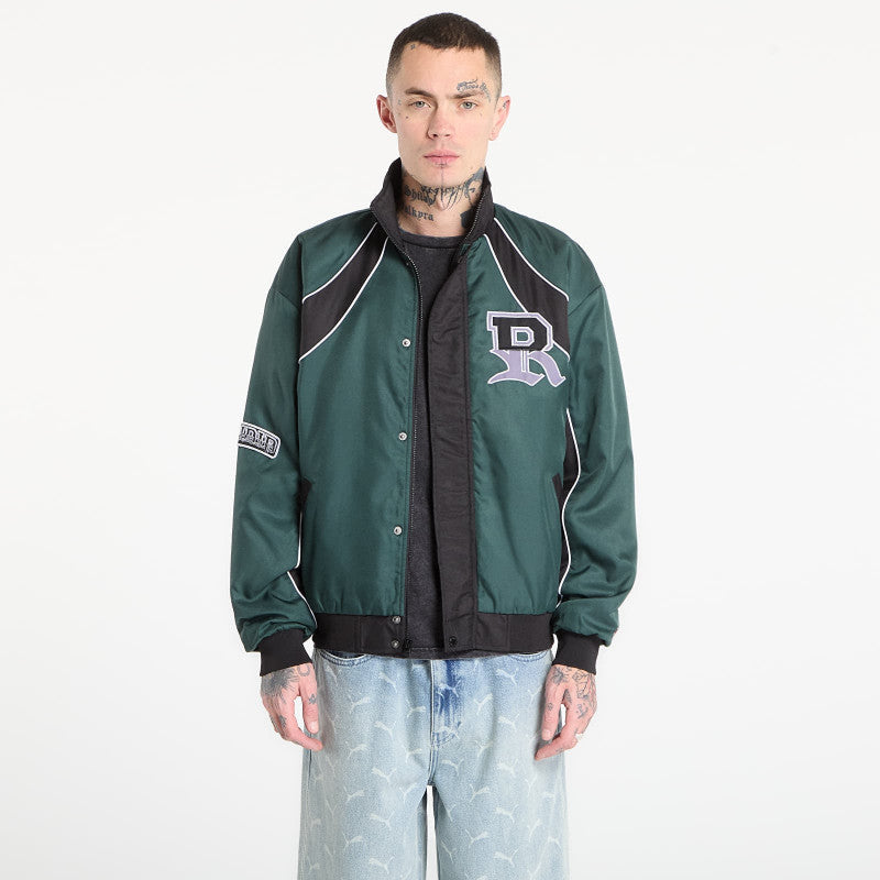 RIPNDIP Ripndip Athletics Race Jacket Sand/ Charcoal
