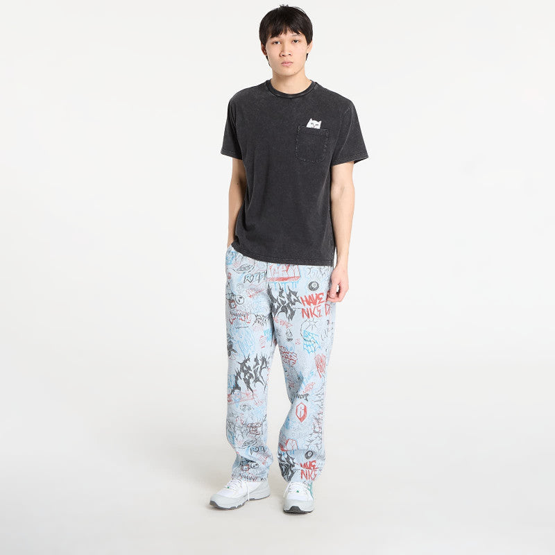 RIPNDIP Lord Nermal Pocket Tee Black Vintage Wash