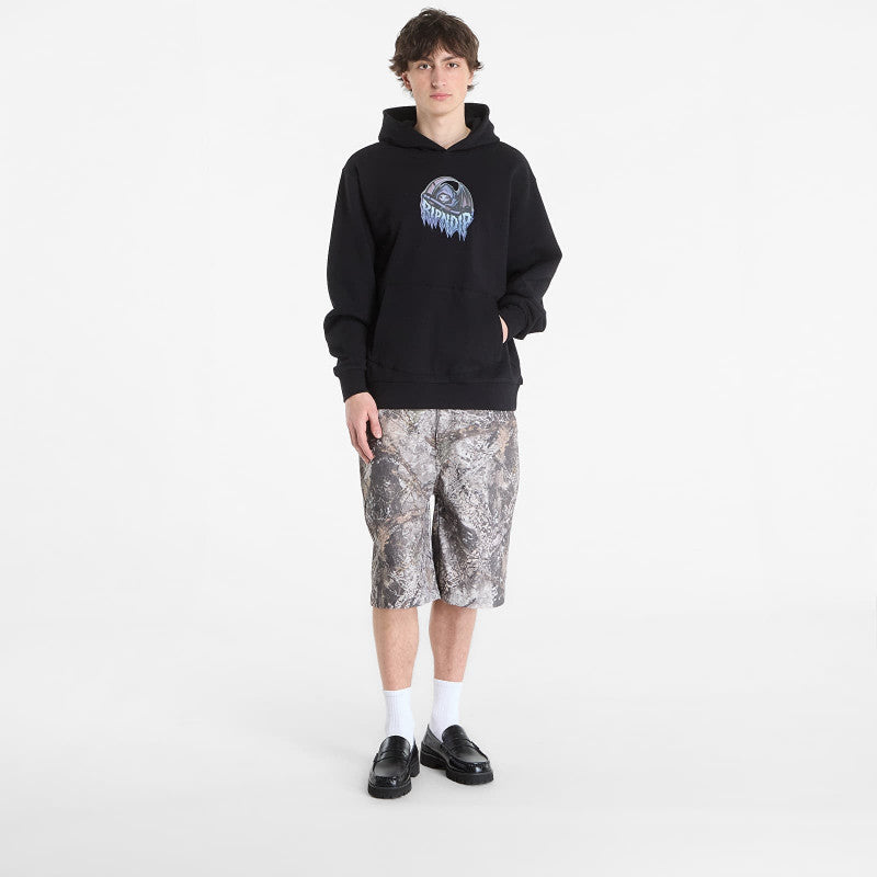 RIPNDIP Out Of Time Hoodie Black Wash