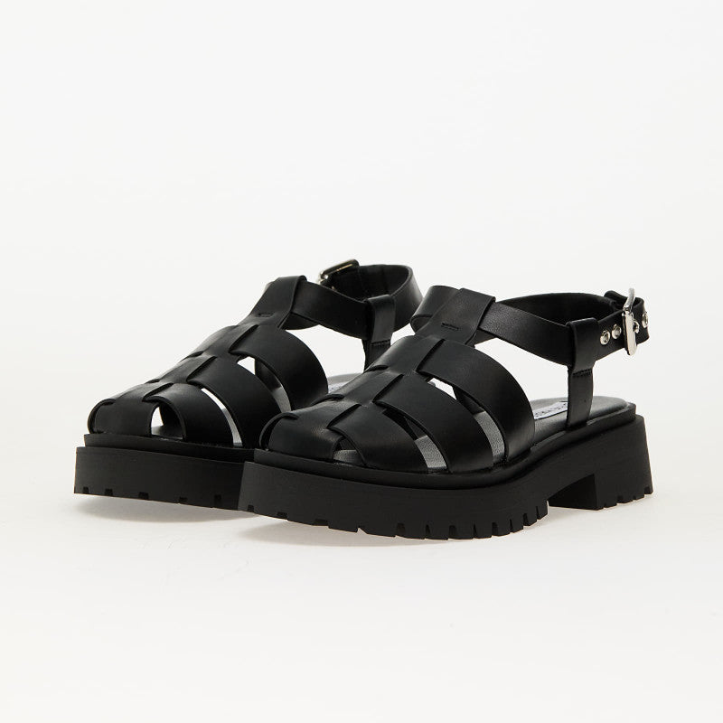 Steve Madden Market Blk Action Leat