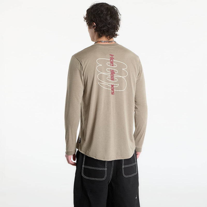 Horsefeathers Fury Ls Bike Jersey Taupe