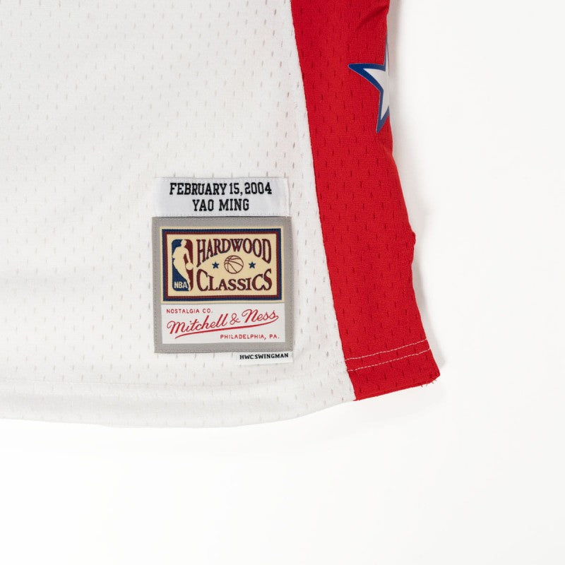 Mitchell & Ness NBA Swingman White Jersey All Star East 2004 Yao Ming