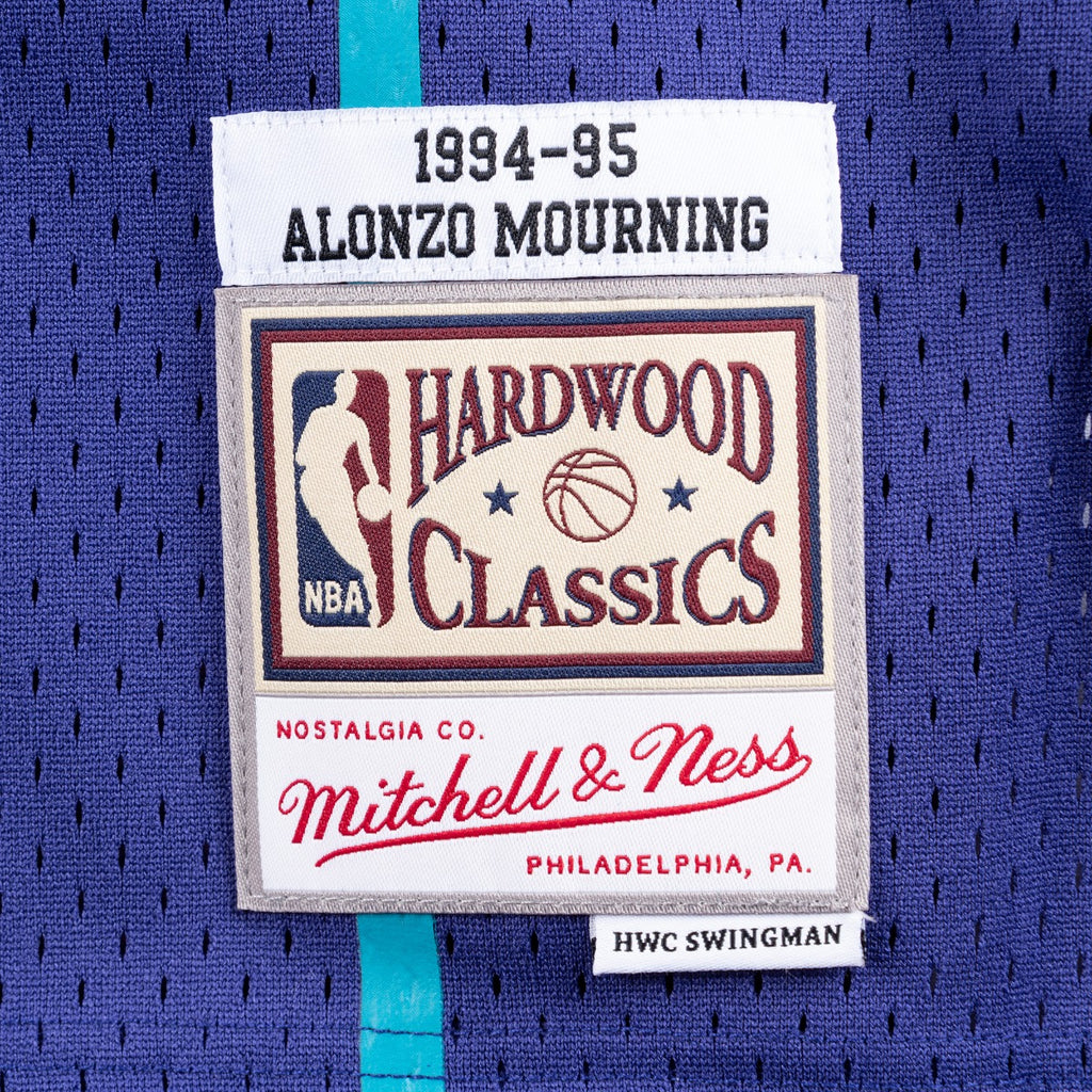 Mitchell & Ness NBA Swingman Jersey Charlotte Hornets Alternate 1994-95 Alonzo Mourning