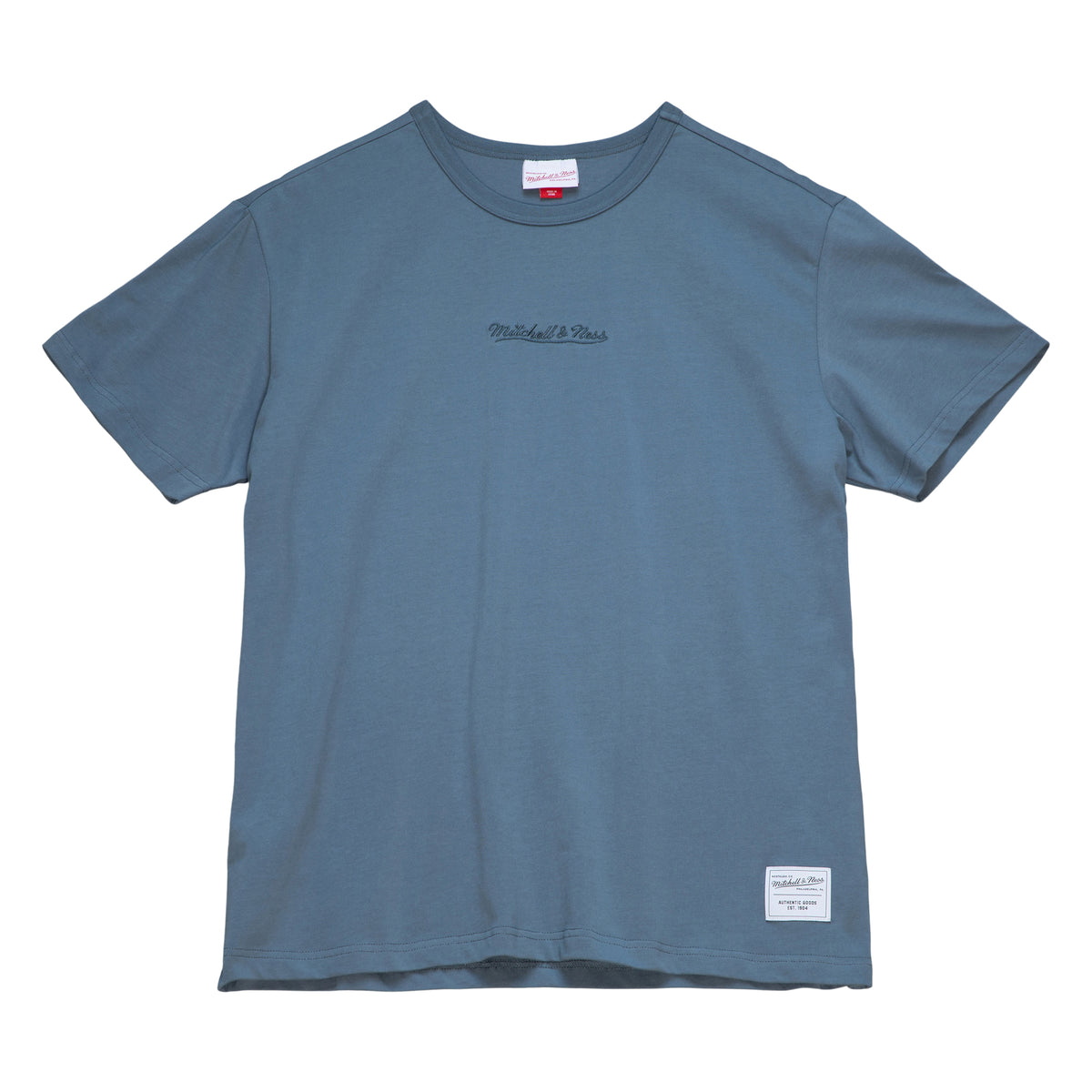 Mitchell & Ness Essentials Heavy Weight Tee Blue