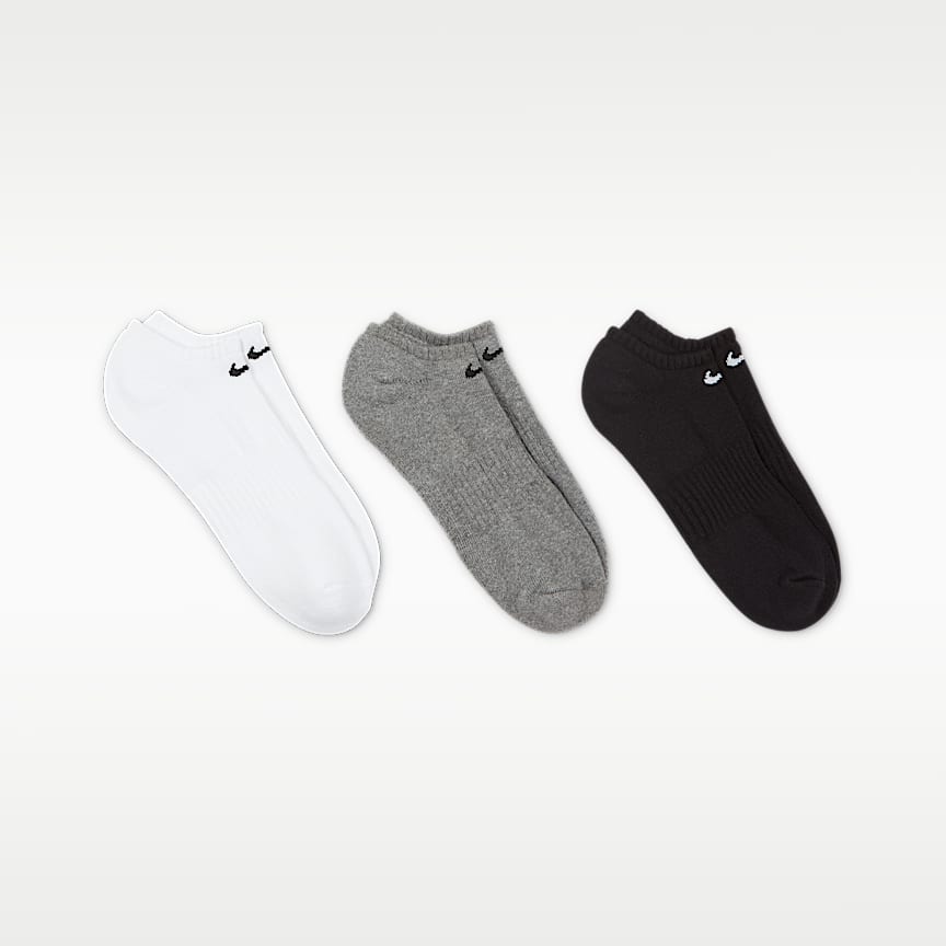 Nike Everyday CushionedTraining No-Show kojinės (3 poros)