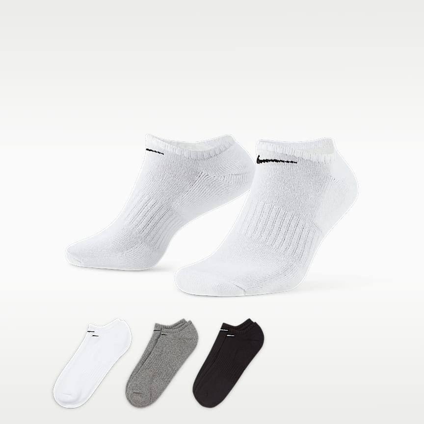 Nike Everyday CushionedTraining No-Show kojinės (3 poros)