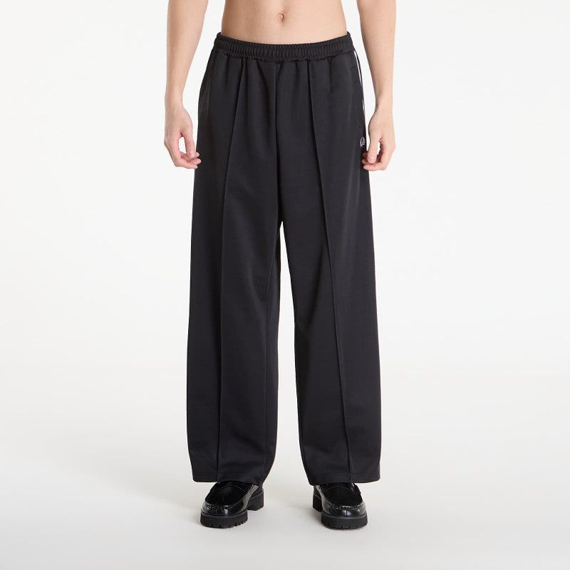 FRED PERRY Wide Leg Track Pant Black