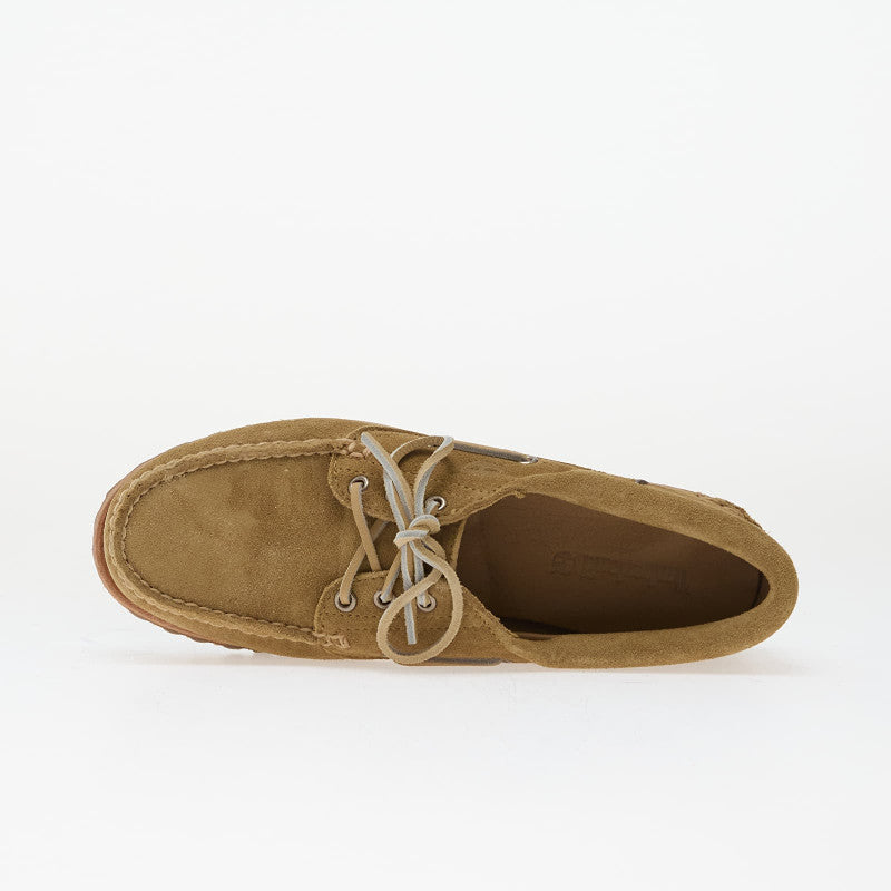 Timberland Authentic Boat Shoe Medium Beige Suede