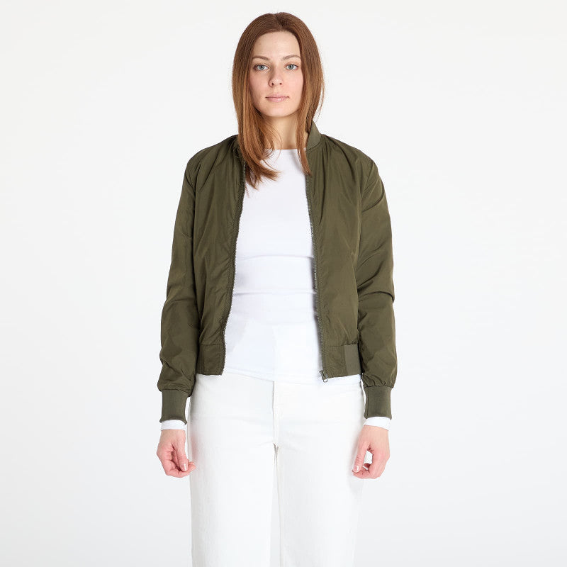 Urban Classics Ladies Light Bomber Jacket Green