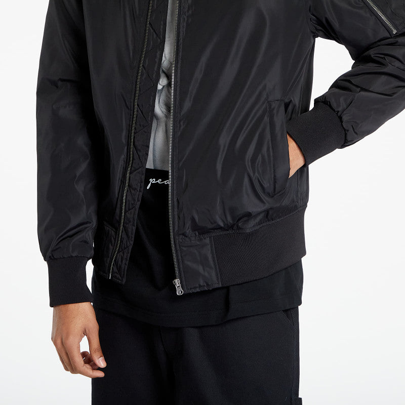 Urban Classics 2-Tone Bomber Jacket Black