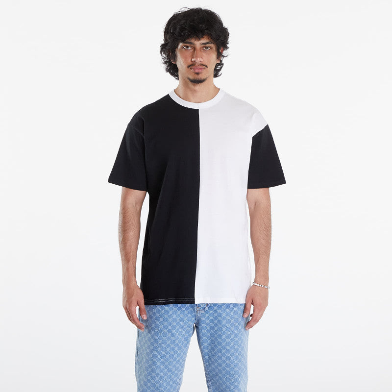 Urban Classics Oversize Harlequin Tee Black/ White