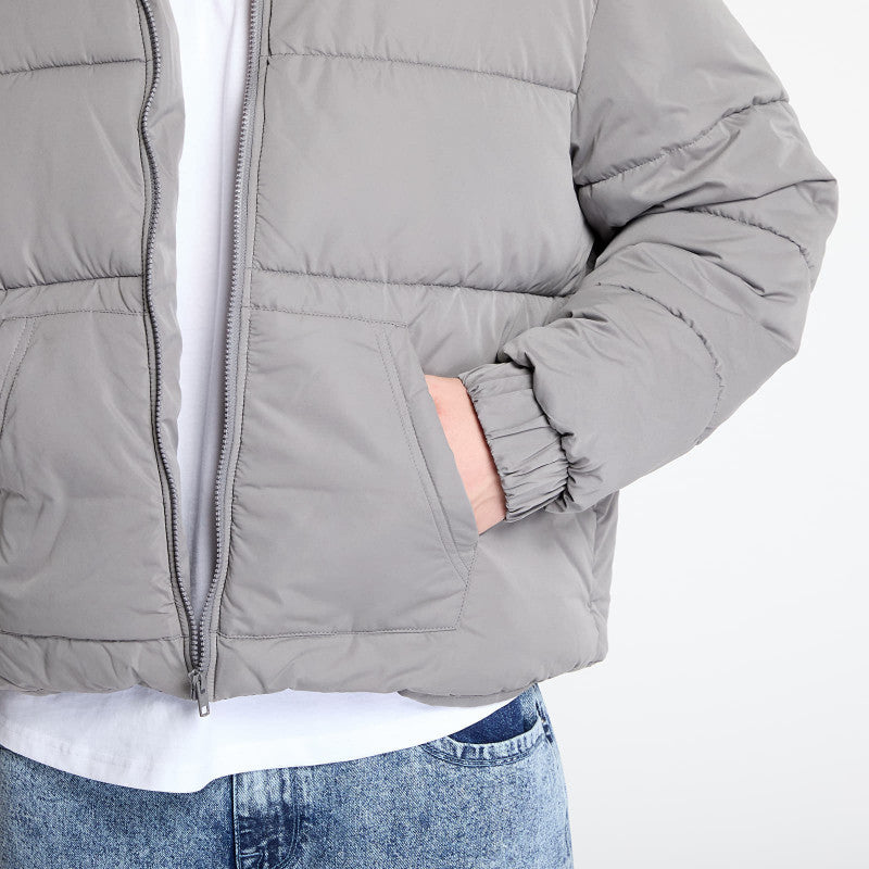 Urban Classics Cropped Puffer Jacket Grey