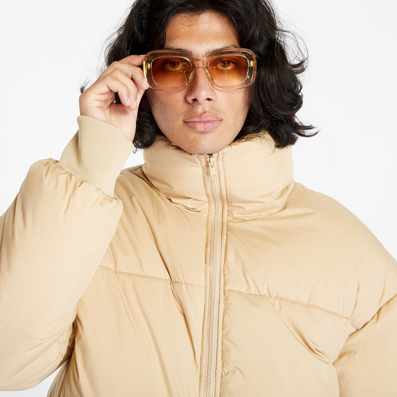Urban Classics Short Big Puffer Jacket Union Beige