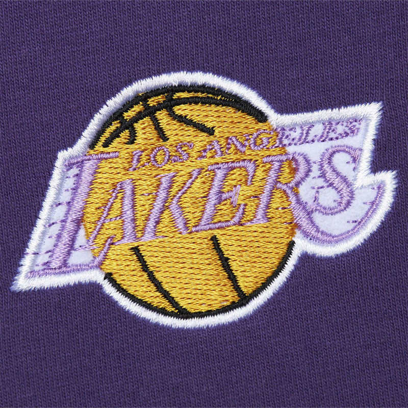 Mitchell & Ness NBA Heavyweight Premium Player Tee Vintage Logo Los Angeles Lakers Ervin Magic Johnson