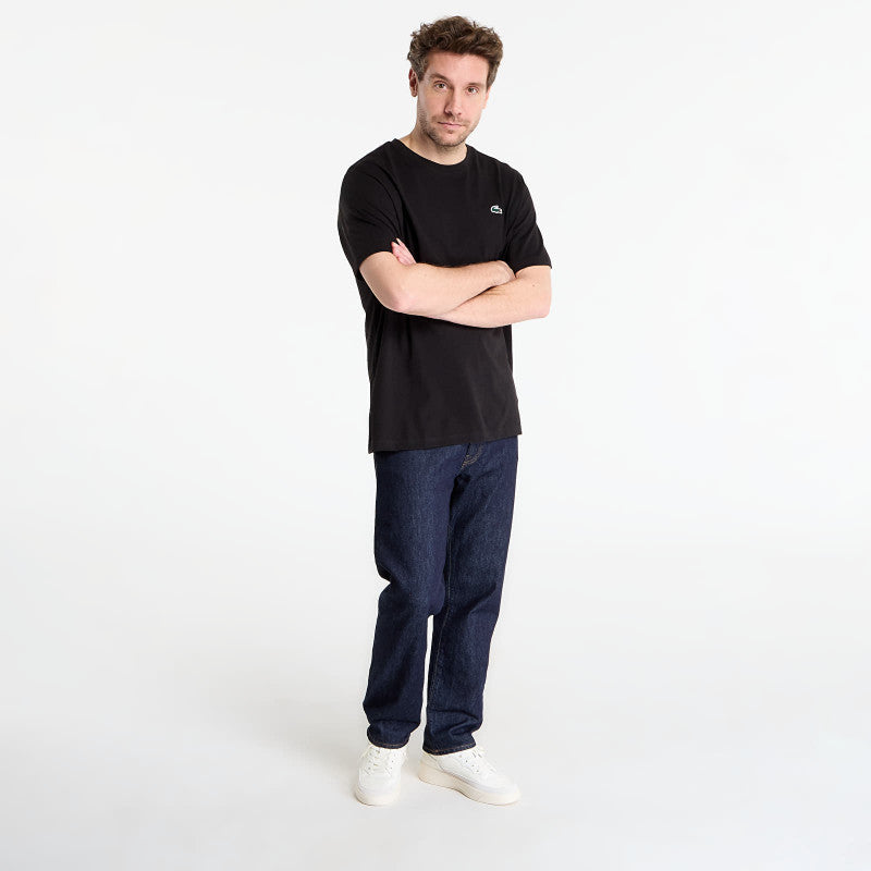 LACOSTE Tee-Shirt Black/ Lamb'S Lettuce