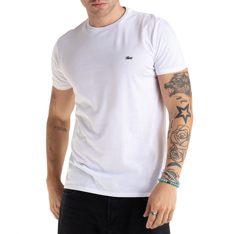 Lacoste Crew Neck Pime Cotton Jersey