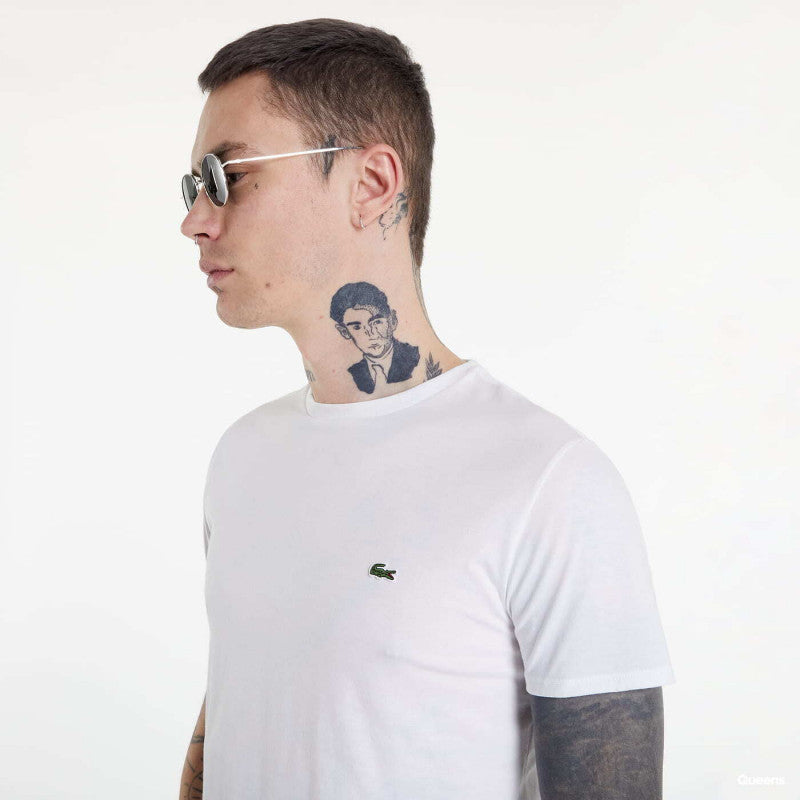 LACOSTE Pima Cotton White