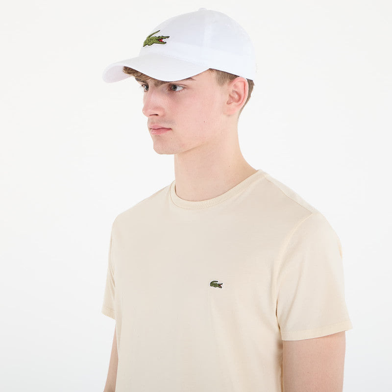 LACOSTE Tee-Shirt Naturel Clair