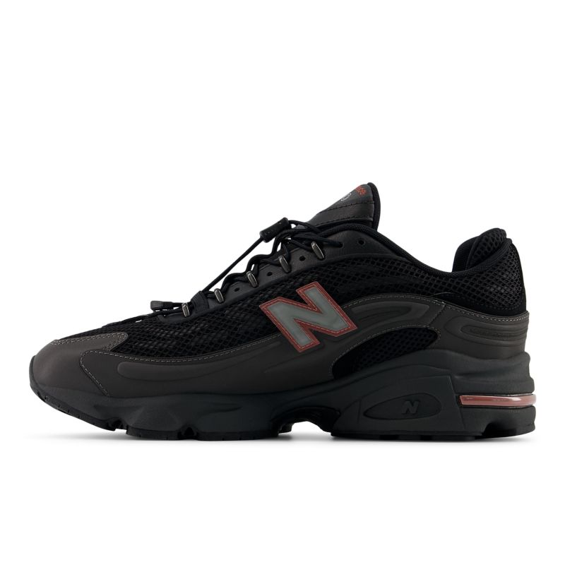New Balance 1000 Black Metallic/ Red Rock