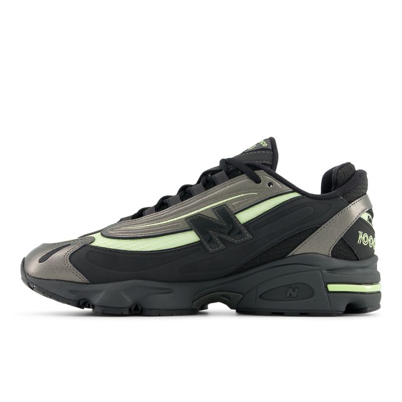 New Balance 1000 Black Metallic/ Dry Lime Ykk