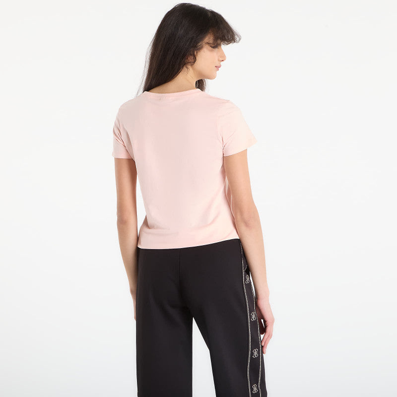 GUESS Briana Ss T-Shirt Pink Good Vibes