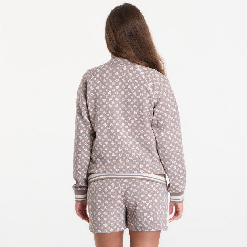 GUESS Aggie Full Zip Sweatshirt Aop/ Ologra