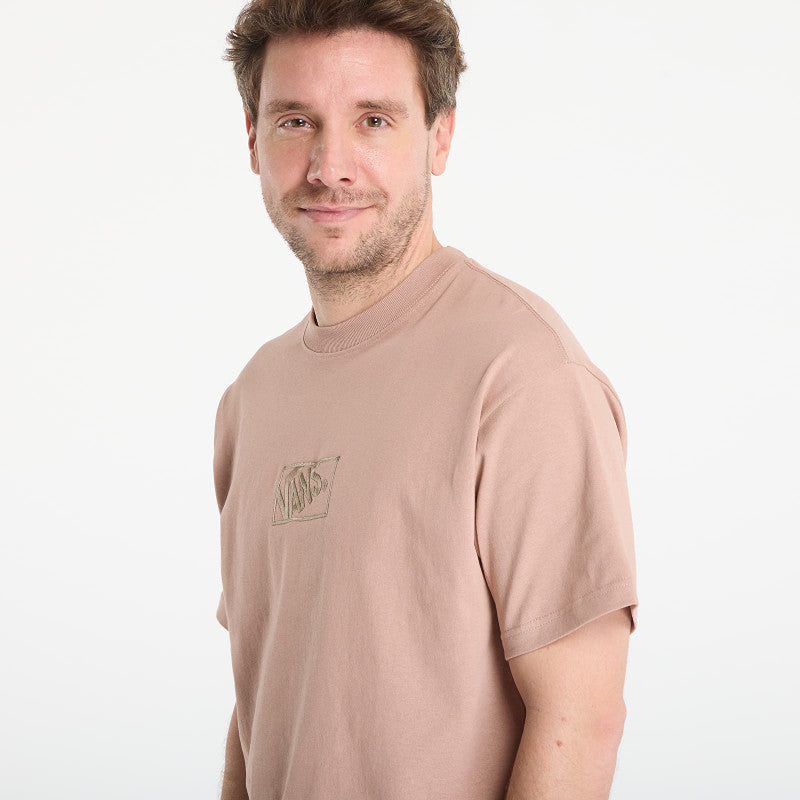 Vans Blocked Box Loose SS T-Shirt Warm Taupe