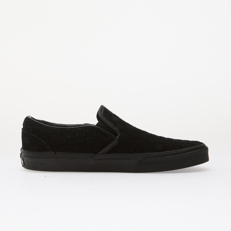 Vans Classic Slip-On Woven Suede Black/ Black