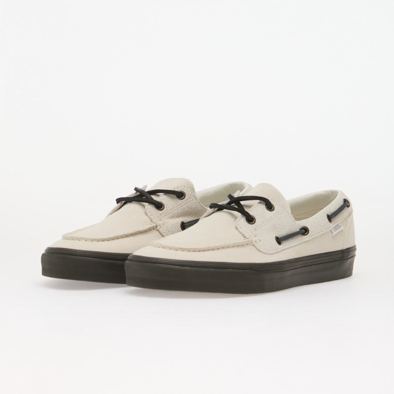Vans 2-Eyelet Boat Shoe Hairy Suede White