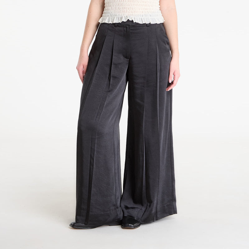AllSaints Poppy Satin Trouser Black