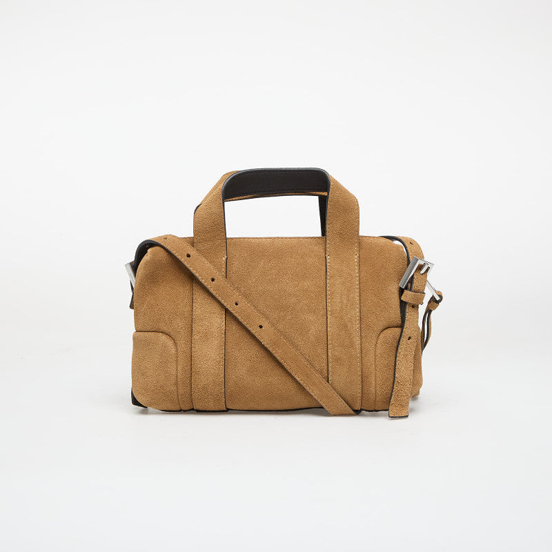 AllSaints Ares S Compact Crossbody Biscuit Brown