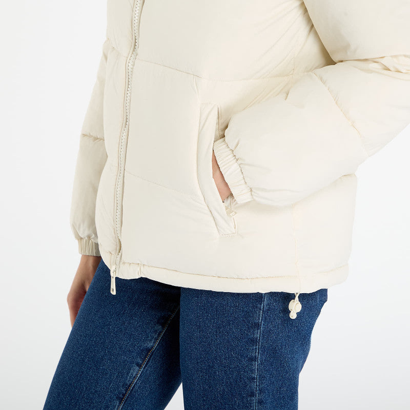 Guess Jeans Reg Lenght Puffer Cream