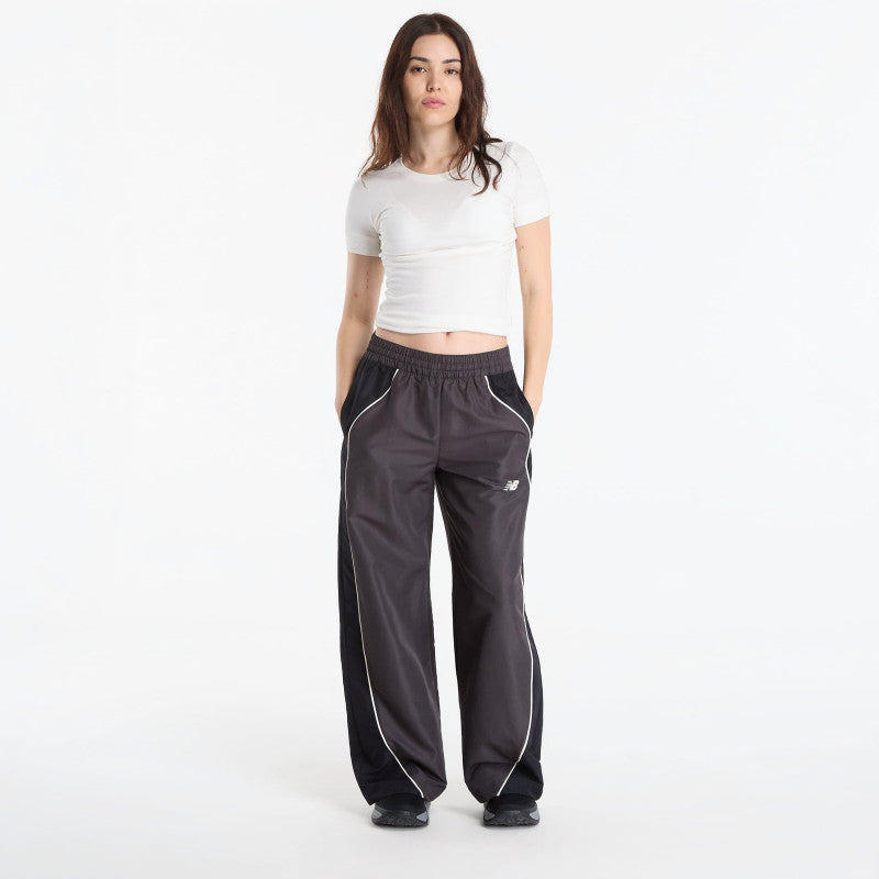New Balance Trackside Woven Pant Black Cement