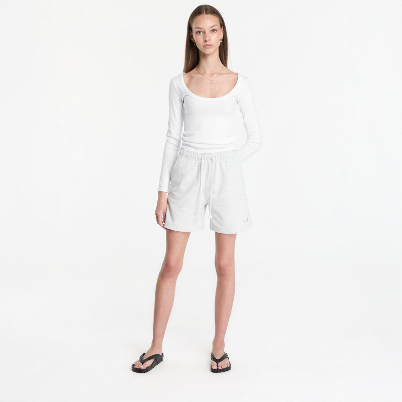 New Balance Athletics French Terry Short Ash Heather
