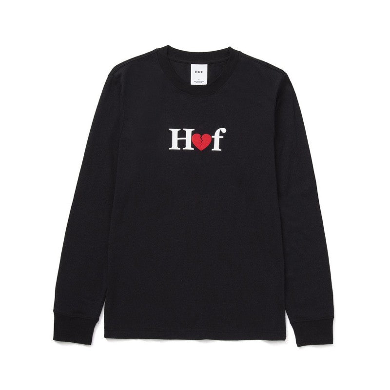 HUF Milton Relax WMNS Longsleeve Black
