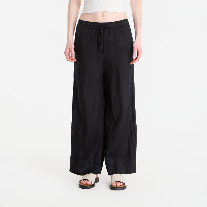 Tommy Hilfiger Ess Linen Pull On Pants Black