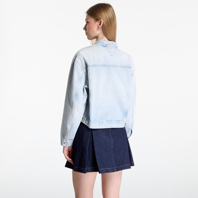 Tommy Hilfiger Denim Eve Short Trucker Jacket Ls Kyle