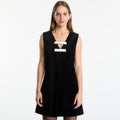 Sukienka Tommy Hilfiger Velvet Bow Dress Sleeveless Black