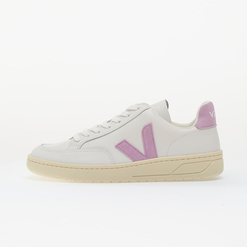 Veja Wmns V-12 Leather Extra-White_Orchid