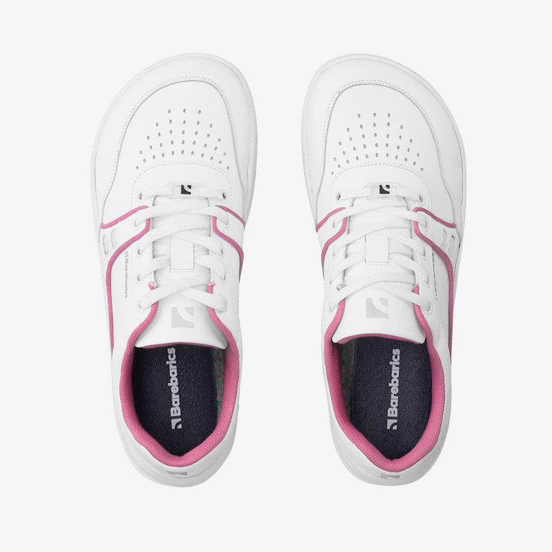 Barebarics Arise White & Raspberry Pink